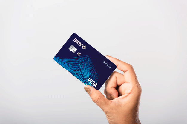 Rút tiền mặt từ thẻ tín dụng BIDV
