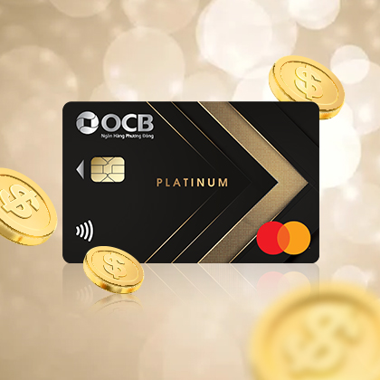 Rút tiền thẻ tín dụng OCB Platinum có rất nhiều tiện ích